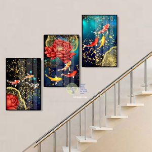 Tranh tráng gương nhiều mẫu cỡ vừa phù hợp mọi không gian trang trí phòng sang chảnh
