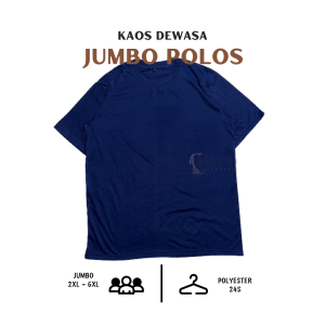 Plat D Konveksi | Kaos Polos Manly series - basic tee Jumbo 2XL 3XL 4XL 5XL 6XL