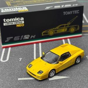 TAKARA TOMY TOMYTEC F40 512M 1989 Die-cast realistic alloy car model boys holiday gift toy collection piece.