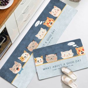 Set 2 Thảm Bếp 3D Cao Cấp Họa Tiết Chống Trơn Trượt