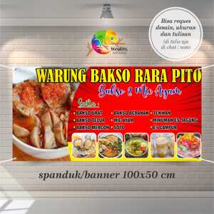 Cetak Spanduk Banner Warung Bakso