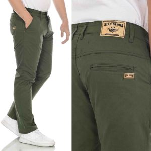 Celana Panjang Pria / Celana  Chinos Star Denim  / Celana  Jumbo Big Size