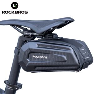 【Giao hàng địa phương】Túi đựng xe đạp ROCKBROS Túi sau 1.7L Không thấm nước Phía sau Dung tích lớn Buộc phát hành nhanh Cột an toàn Chống va đập Phụ kiện dây kéo đôi