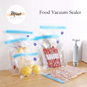 Manual Vacuum Sealer Vacuum Bag Hand Pump Handheld Food Vacuum Sealer