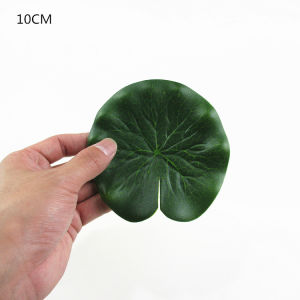 Floating Simulation Lotus Leaf Artificial Lotus Leaf Garden Pond Water Pond Tank Flower Decoration Plant Fake Water Lily Leaf