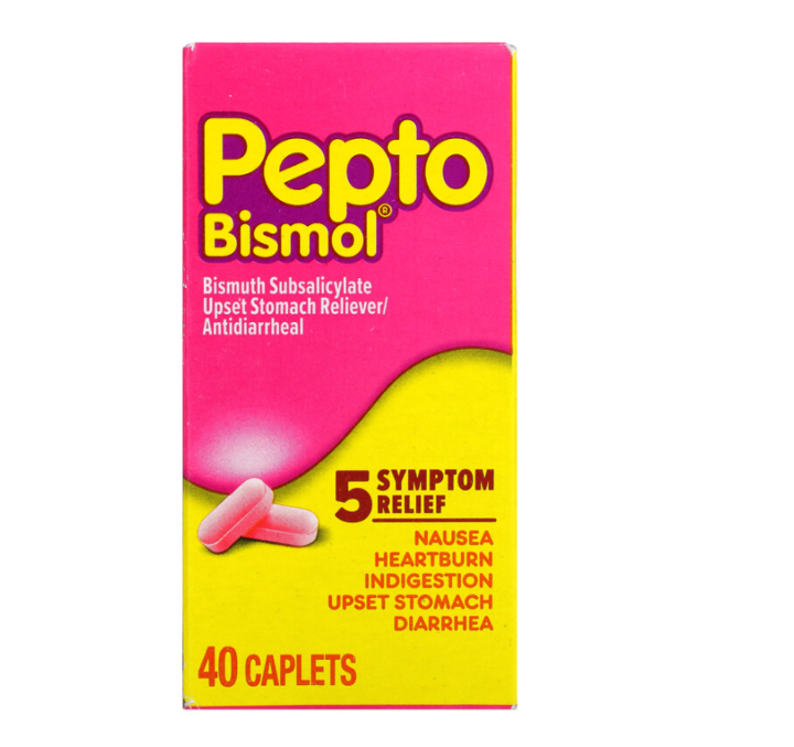 Pepto Bismol, Pepto Bismol, 40 Caplets Lazada PH