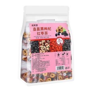 【organic tea bags】10g*20bag Ginseng tea for man Herbal Tea Liver Kidney Cleansing Tea Mulberry Wolfberry Tea Relieve Fatigue Mulberry Wolfberry Combination Health Tea Herbal Tea For Liver Kidney Cleansing Tea