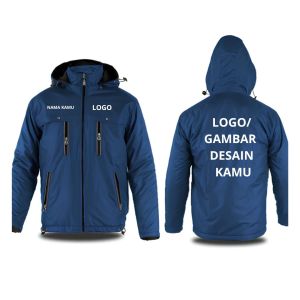 Jaket Madura United 2016 Semi Waterproof Tebal Jaket Bola Pria Wanita Bisa Custom