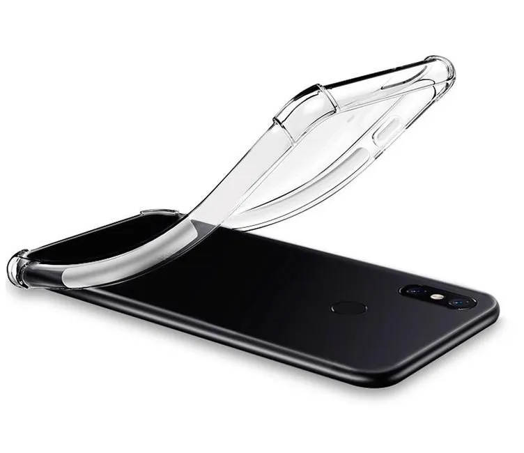 Soft Jelly Case for Realme C11 C12 C15 C20 Clear Transparent Cover