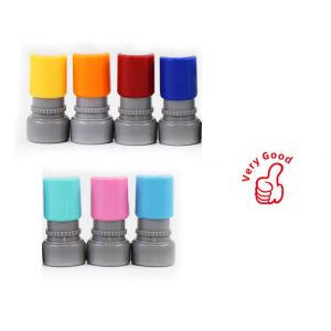 MARINI Self-ink English Children Toy Stamps Scrapbooking Stamper Kids Seal Cartoon Stamps Commentary Stamp Encouragement Teaching stamp Reward Seal