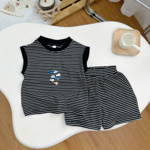 Bộ Sát nách Con Cá Cho Bé SUMO CITY Bộ Ba Lỗ Cho Bé Chất Cotton Cao Cấp Từ 8-28kg