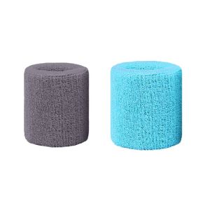 🇸🇬 Fast Delivery Sports Wristband Sweatbands Moisture Wicking Athletic Cotton Sweat Band for Men Women Tennis Basketball Running Gym Work Out wrist protection 护腕 gifts Christmas present