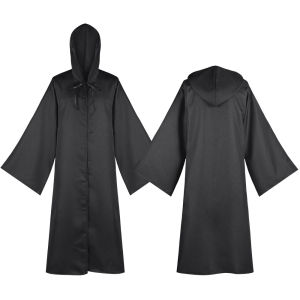 SY1 Star Wars Jedi Warrior Hooded Cloak Cape Adult Kids Luke Skywalker Cloak Robe Coat Halloween Cosplay Costume