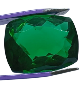 Natural Brazil Green Tourmaline 15.50 Cts. TCushion Cut Eye Clean Loose Gemstone