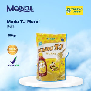 Madu Tj Murni 500gr Reffil - Madu Tresnojoyo - Madu Super - Madu Murni