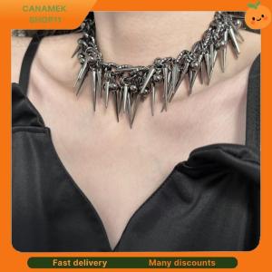 ❣️❣️❣️ Punk Retro Thorn Thick Necklace Fashionable Men Women Choker Hip-Hop Personality Couple Jewelry Accessories Gift