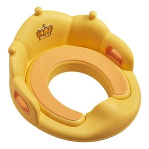 Bồn cầu vệ sinh dạy đi bô bé có tay cầm tấm chắn bùn vành cao su và bồn cầu vệ sinh gối mềm có thể tháo rời