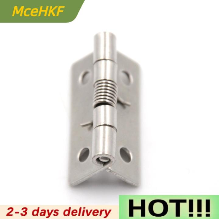 MceHKF 2 Inch Long Stainless Steel Self-Closing Corner Spring Draw Door ...