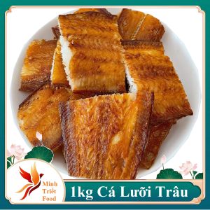 Khô Cá Lưỡi Trâu Cà Mau Loại Lớn Con Siêu To Không mặn vừa ăn- ĐẶC SẢN MINH TRIẾT