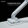 Ergonoz Monitor Arm Reinforcement Plate อุปกรณ์เสริมสำหรับป้องกันโต๊ะเป็นรอย แผ่นป้องกันโต๊ะเป็นรอย. 