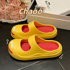 QJshop  NEW📣รองเท้าแตะผู้หญิงหัวโตแฟชั่น ดีไซน์ใหม่หัวโตมีสายคาดหลังเท้า ดีไซน์น่ารักไม่ไหว มาพร้อมโทนสีพาสเทลรองเท้าน้ำหนักเบาพื้นนุ่มใส่ง่ายสบายเท้า สั่งเลยสต็อกแน่น📦