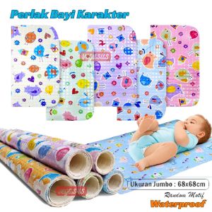 Perlak Bayi Jumbo Boboko Karakter- Perlak Alas Ompol Bayi Karakter Motif Kartun - Vegasus Store(COD)