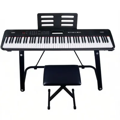 KAWES88 Keys Piano Electronic Piano Digital Piano Fully Weighted Keyboard Piano Bluetooth MIDI With pedal