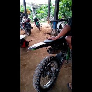 Knalpot Racing CRF KLX WR155 Norifumi RV-1 Baru