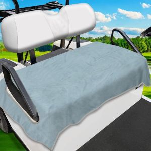 NOBLELUX Keeps Seats Dry Golf Cart Seat Cover Comfortable Non-Slip Golf Cart Seat Towel Blanket Universal Breathable Golf Cart Accessories for 2/4-seats Cart