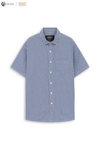 Áo sơ mi ngắn tay SMART CASUAL -  Sơ mi ngắn tay dáng suông DGCs - SASNBC51M