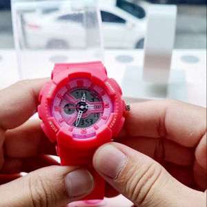 Sanrio Hello Kitty Girls Women Sporty Digital Watch with Silicon Strap HKSQ3393