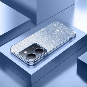 Soft Case Vivo Y36 Y27 5G Luxury Gliter Tpu Silicon Plating Clear Premium