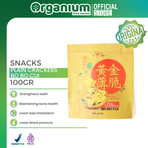 Organium Plain Crackers Bo Bo Cui 100g