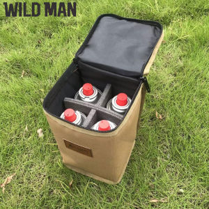 Camping Stove Storage Case Multipurpose Car Trunk Storage Bag Wear Resistant Large Capacity Outdoor Utensils Storage