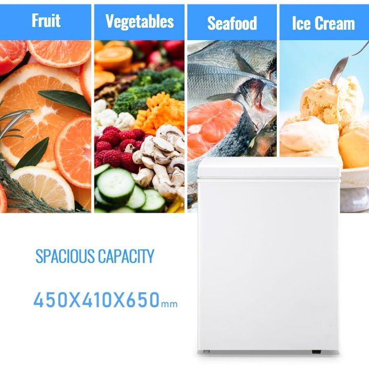 Freezer Inverter Household Chest Freezer Energy-Saving Small Freezer ...