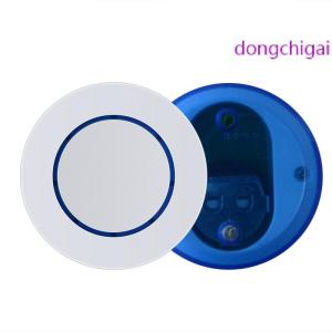 dongchigai 3V รีโมทคอนโทรลไร้สายเชลล์1ปุ่มรอบรีโมทคอนโทรลสวิทช์เชลล์