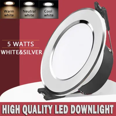 LED Downlight LED Ceiling Pin Light Tri Color 18W/15W/12W/9W/7W Daylight&Warm white Light Led ilaw sa bahay maliwanag