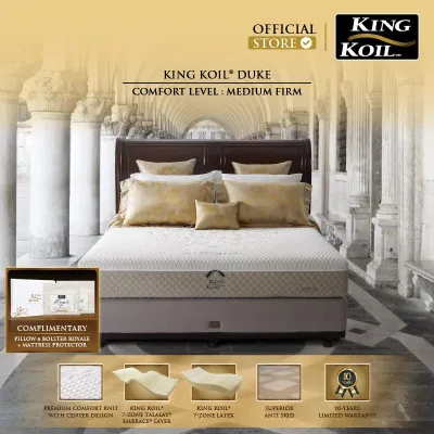 KING KOIL Duke - Kasur Latex Bed [Mattress Only]