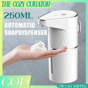 350ML Wall Mounted Smart Soap Dispenser 4-speed Automatic Foam Liquid Dispenser USB Rechargeable Hand Soap Dispenser
