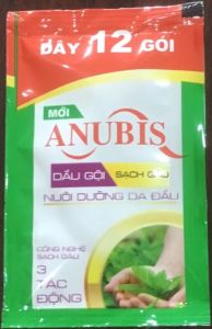 1 Thùng dầu gội gói anubis (1440 gói)
