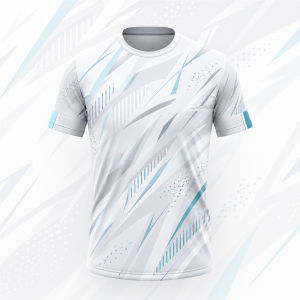 [Local Stock] HBESTY  Mens Abstract Graphic Print T Shirt Short Sleeve Casual Summer Tee 3D Design Streetwear Top Quick Dry Lightweight Outdoor Wear