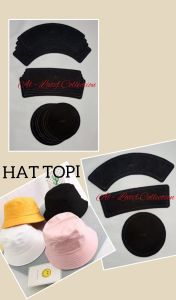 pola instan / pola jiplak HAT TOPI