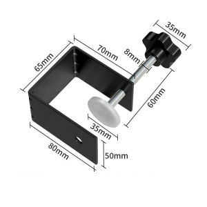 Drawer Front Installation Clamps Stainless Steel Drawer Fixing Clips Woodworking Jig Drawer Front Installation Clamp Cabinet With Easy Adjustment Adapter Kit Fixing Clip For Woodworking Craft Repair