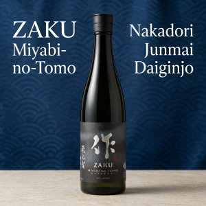 ZAKU Miyabi-no-Tomo Premium Junmai Daiginjo Sake Yamada Nishiki 750ml