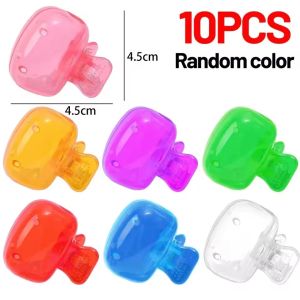 \ud83d\udd25Hot\ud83d\udd2520Pcs Portable Toothbrush Head Cover Clips Plastic Dustproof Head Germproof Protector Caps Travel Hiking Camping Bathroom Accessories