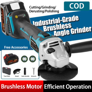 Angle Grinder Industrial Heavy Duty 1200W 15000r/min Grinding Corner Power Tools Grinders Polishing Sanding Tool Set