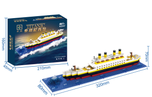 HNB versionCompatible with Lego Titanic Building Blocks Assembling Toys Puzzle Cruise Ship Gift