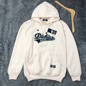Sweater Hoodie Bordir Pull Tag Dickies Musim Dingin Pria Wanita