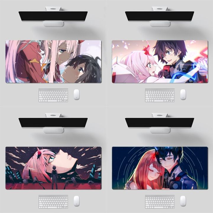 Zero Two Darling In The FranXX Anime Large Mousepad Gamer XL Gaming ...