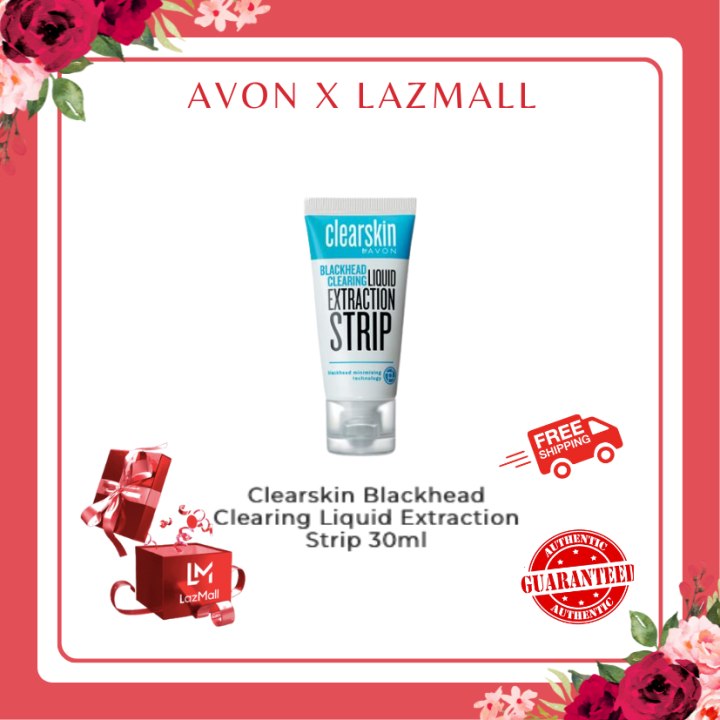 AVON Clearskin Blackhead Clearing Liquid Extraction Strip 30ml Lazada
